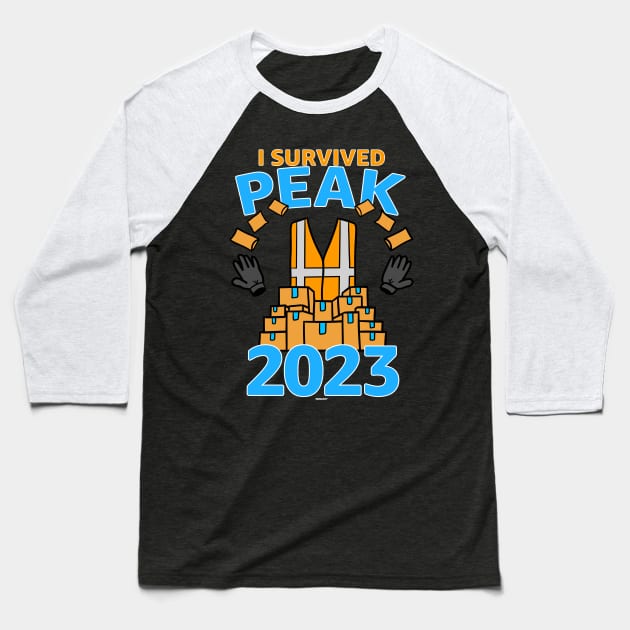 Swagazon I Survived Peak 2023 Baseball T-Shirt by Swagazon